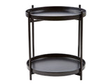 Tray table Svit Metal Black D40