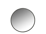 Mirror Vardo D50 cm Black Iron/Mirror