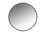 Mirror Vardo D60 cm Black Iron/Mirror