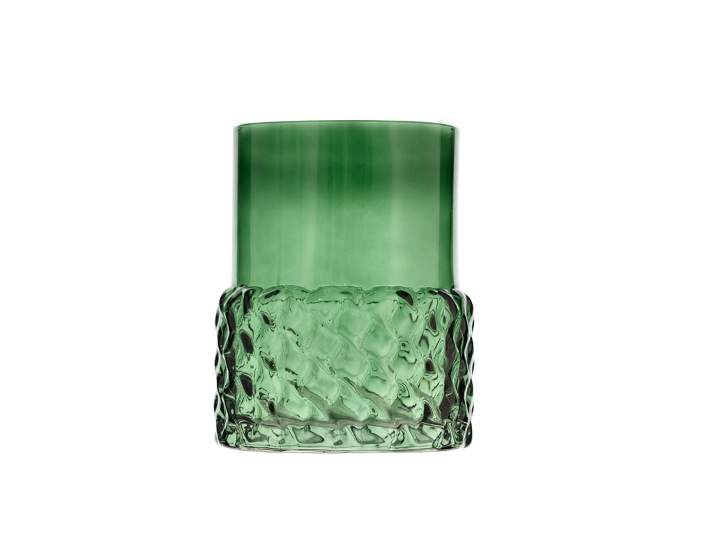Tealight holder Styles 7.7 x 10 cm Green