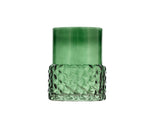 Tealight holder Styles 7.7 x 10 cm Green