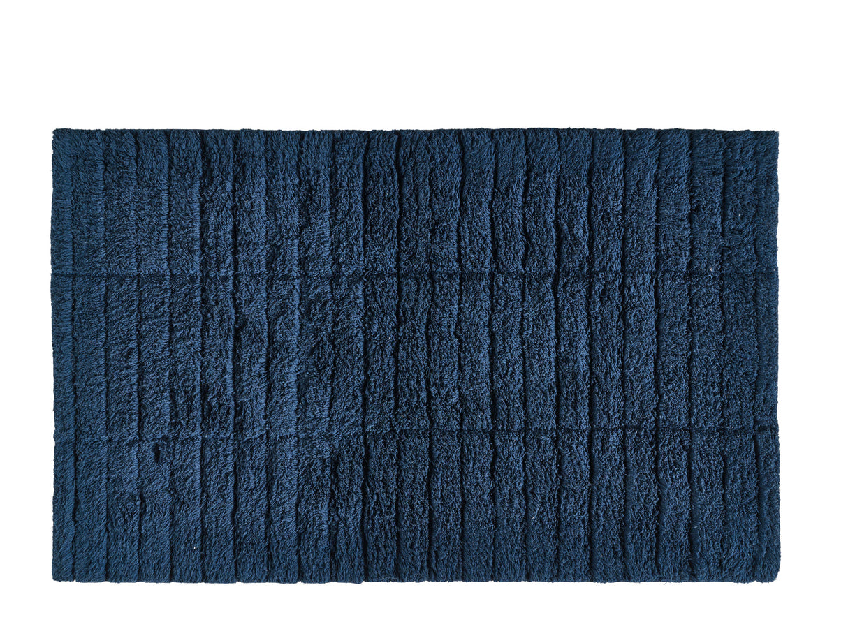 Bath mat Dark Blue Tiles