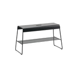 Bench with shelf A-Bench Outdoor Black