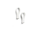Towel strap Loop magnet 2 pcs White
