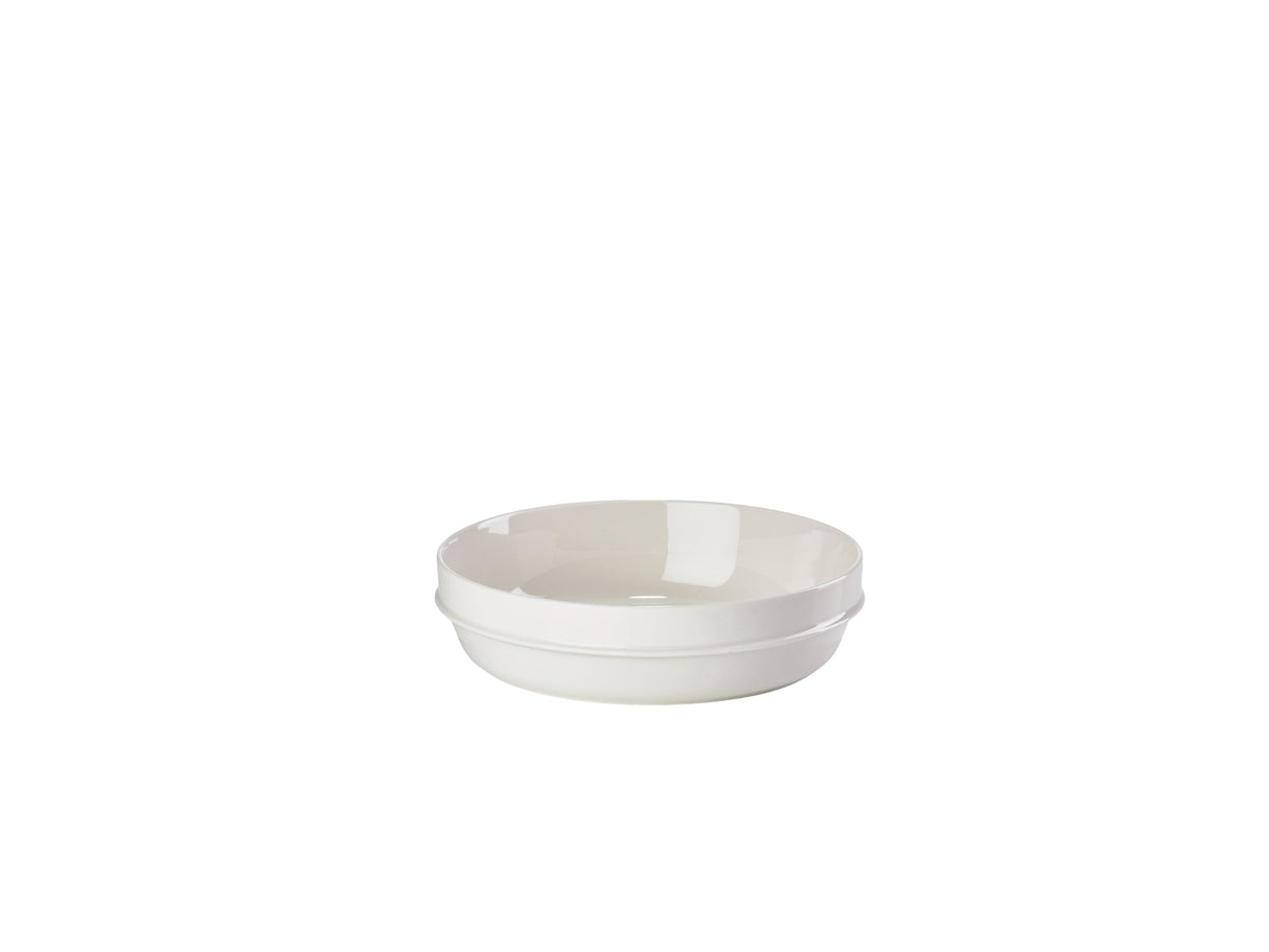 Salad bowl Eau 1,4 liter 24 cm Offwhite Porcelain