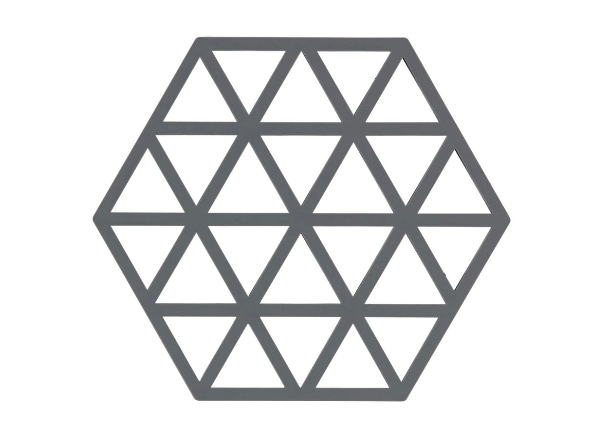 Trivet Triangles Cool Grey