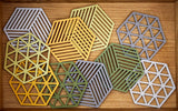 Trivet Hexagon Lavender