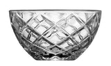 Bowl Diamond 12 cm 6 pcs Clear
