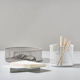 Basket 12 x 10 cm White